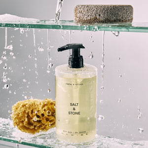 Salt & Stone - Santal & Vetiver tusfürdő 450ml