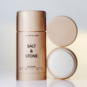 Salt & Stone Dezodor - Saffron & Cedar 75gr
