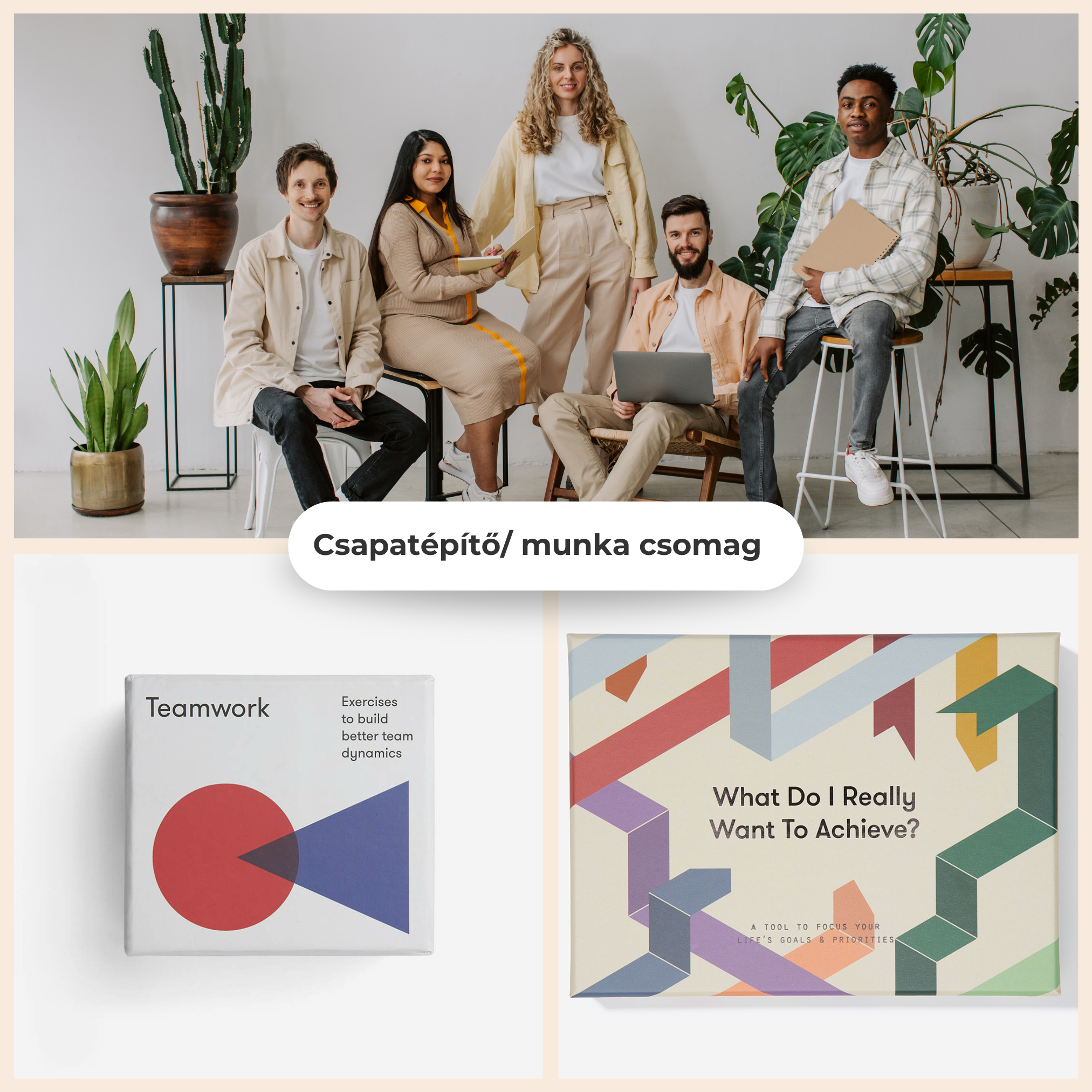 Karácsonyi The School of life munka/ csapatépítő csomag