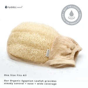 Organikus egyiptomi luffa fürdőkesztyű