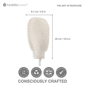 Bambusz SPA testradírozó kesztyű 1 db