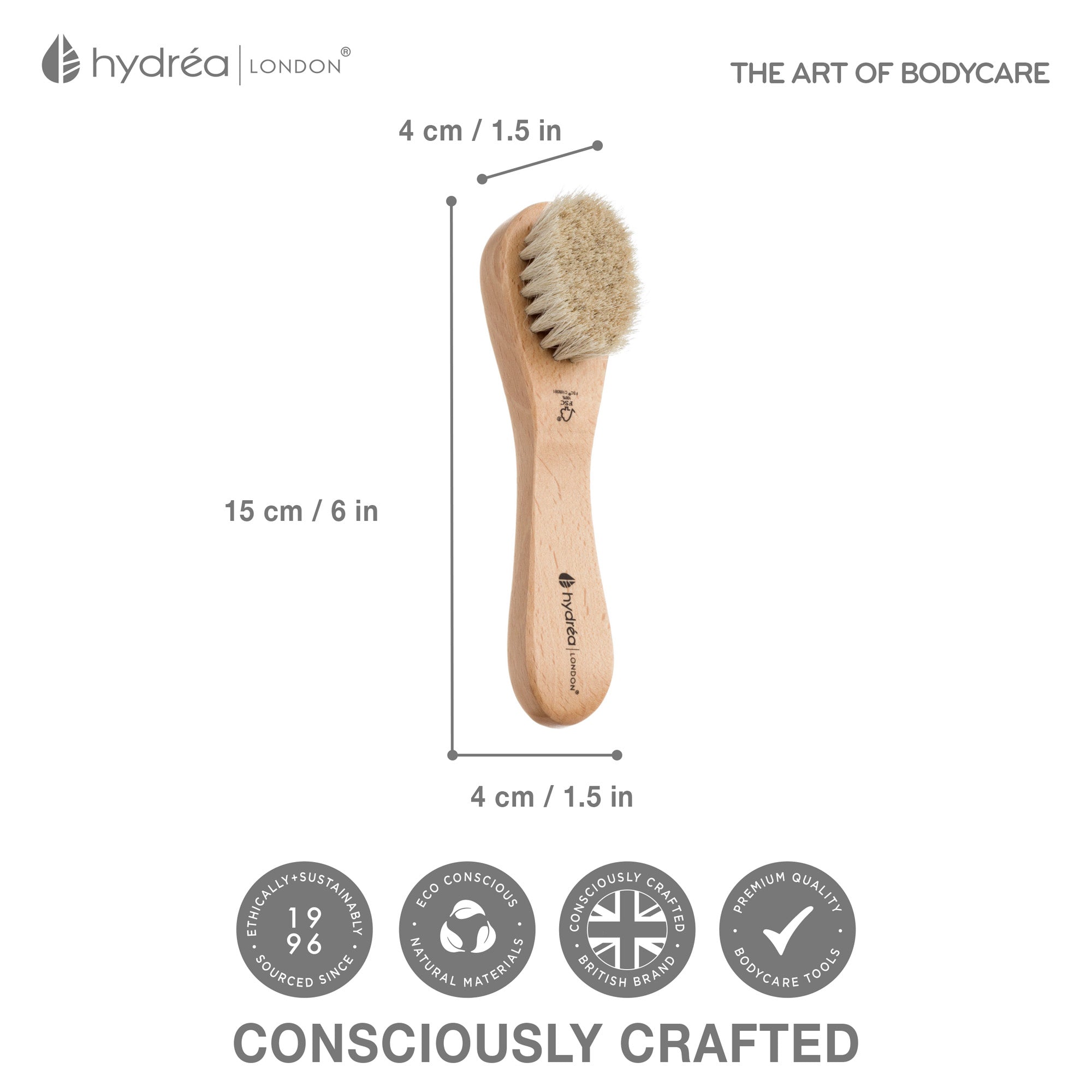 Hydréa - Bükkfa arctisztító kefe