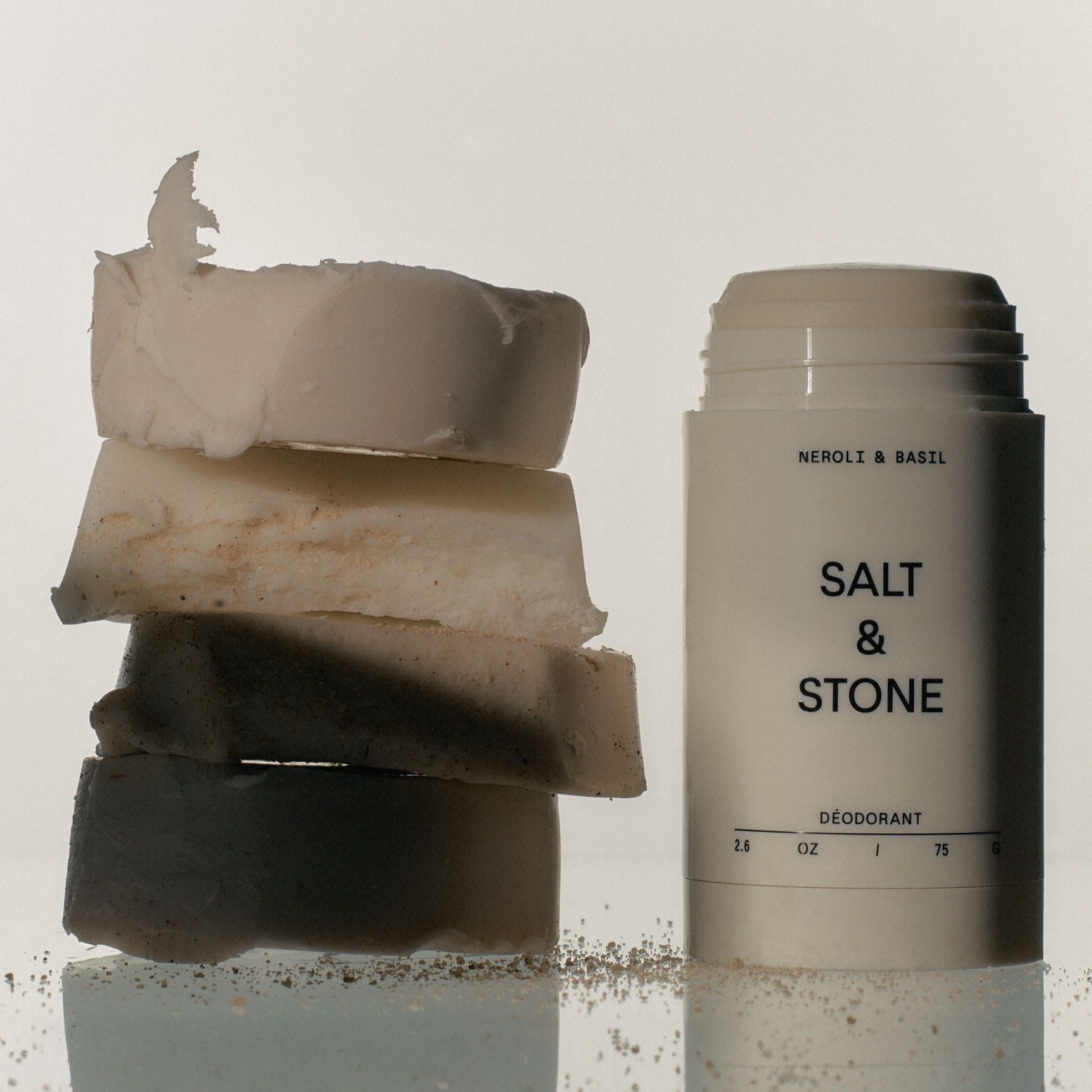 Salt & Stone -  Neroli & Basil dezodor 75 gr