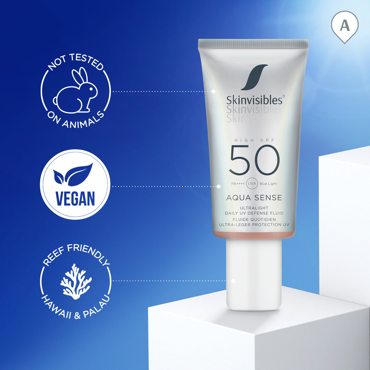 Aqua Sense nappali arcvédő SPF50