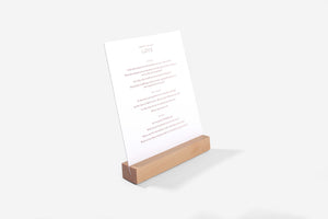Conversation Menus angol nyelvű kártya