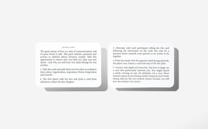 Connect -angol nyelvű kártyák