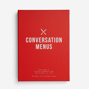 Conversation Menus angol nyelvű kártya