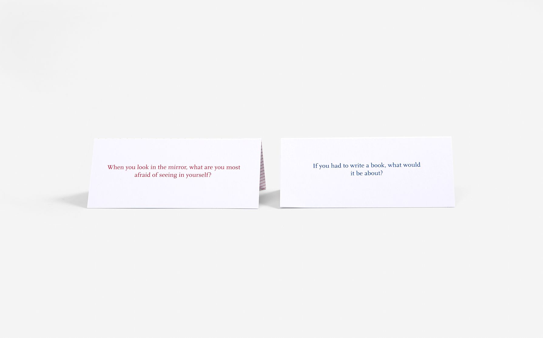 Table Talk Conversation placecards