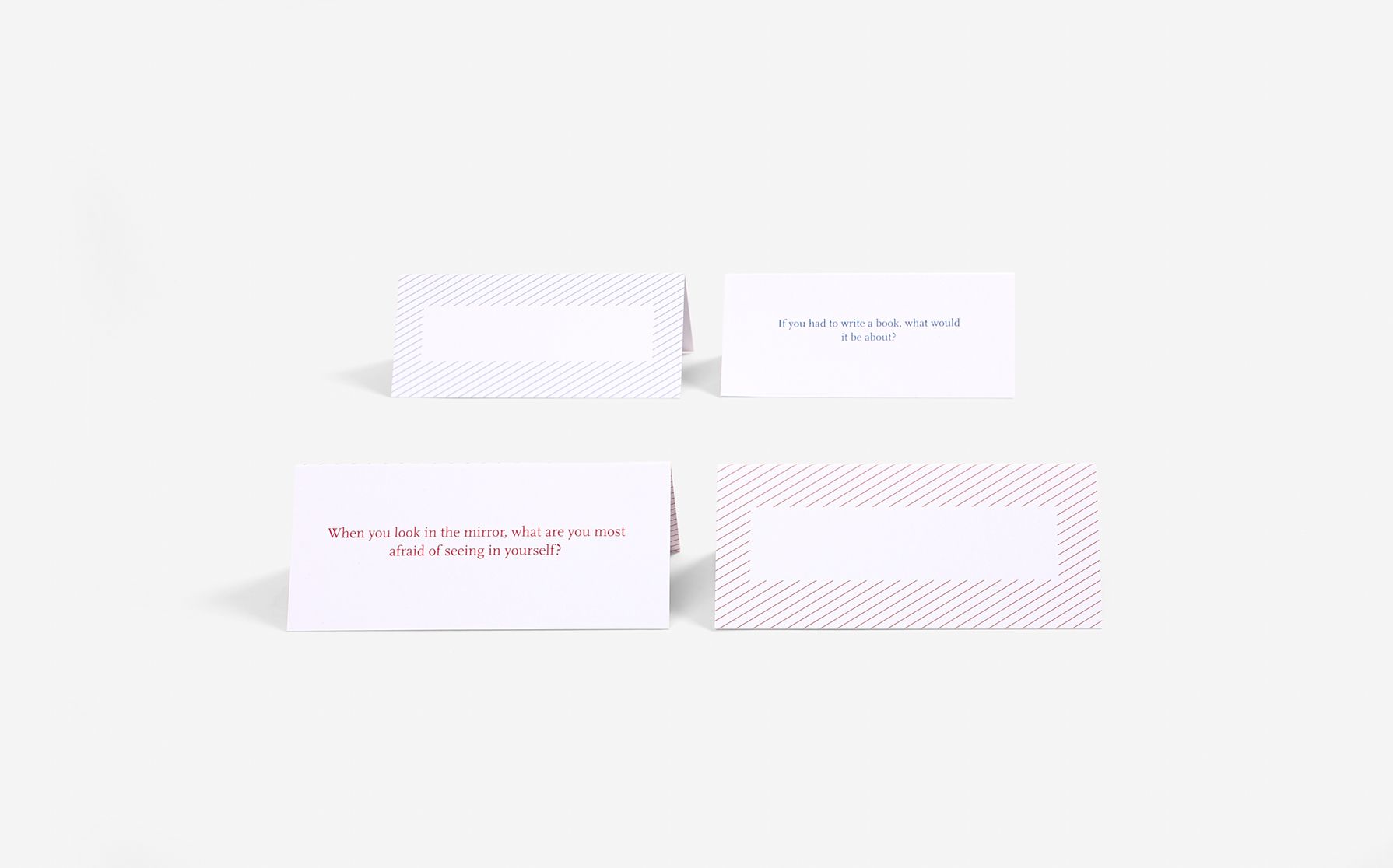 Table Talk Conversation placecards