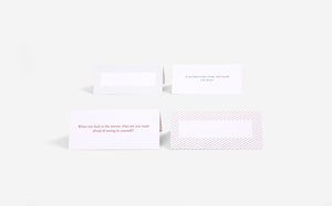 Table Talk Conversation placecards