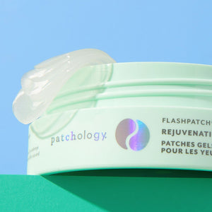 Patchology - FlashPatch® Fiatalító szemkörnyék-ápoló géltapasz tégely 30 pár