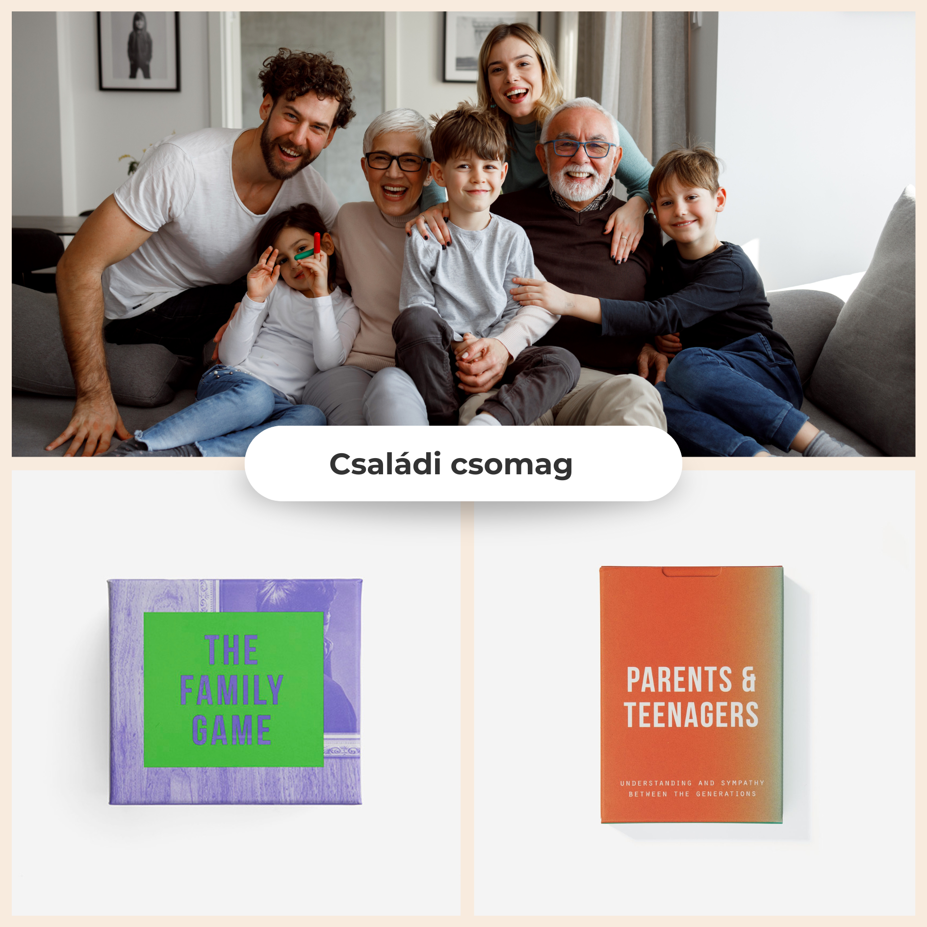 Karácsonyi The School of life családi csomag